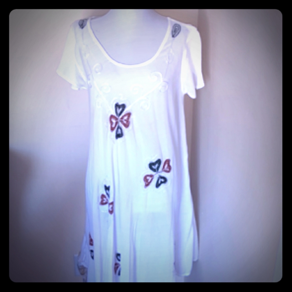 White Linen Dress